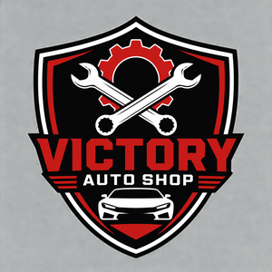 Victory Auto Shop Logo